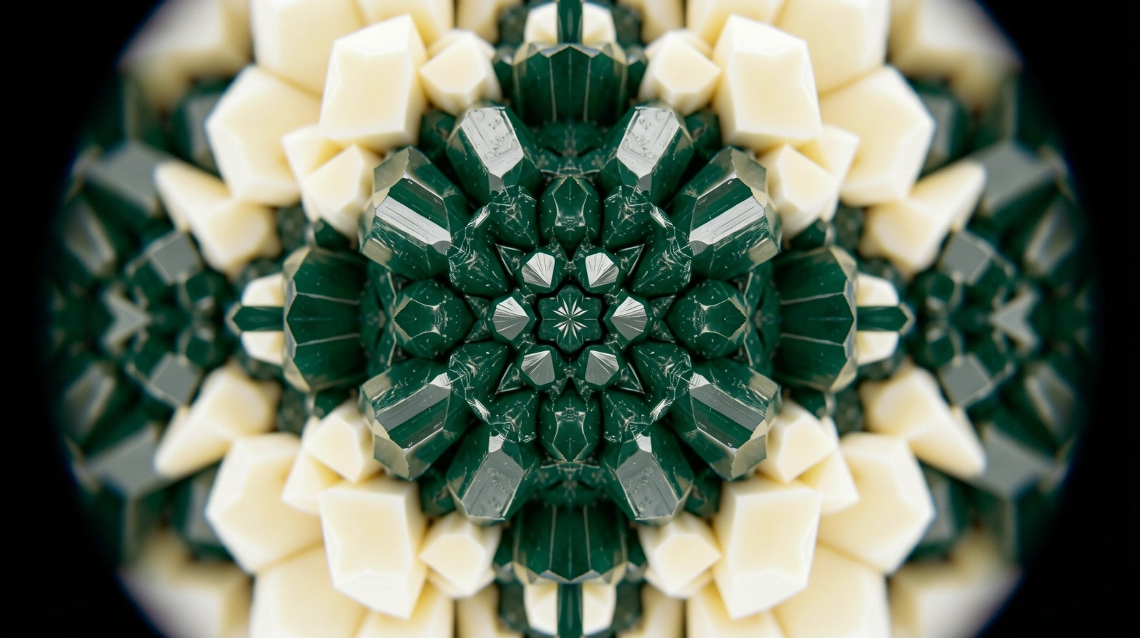 Cellular geometry backdrop
